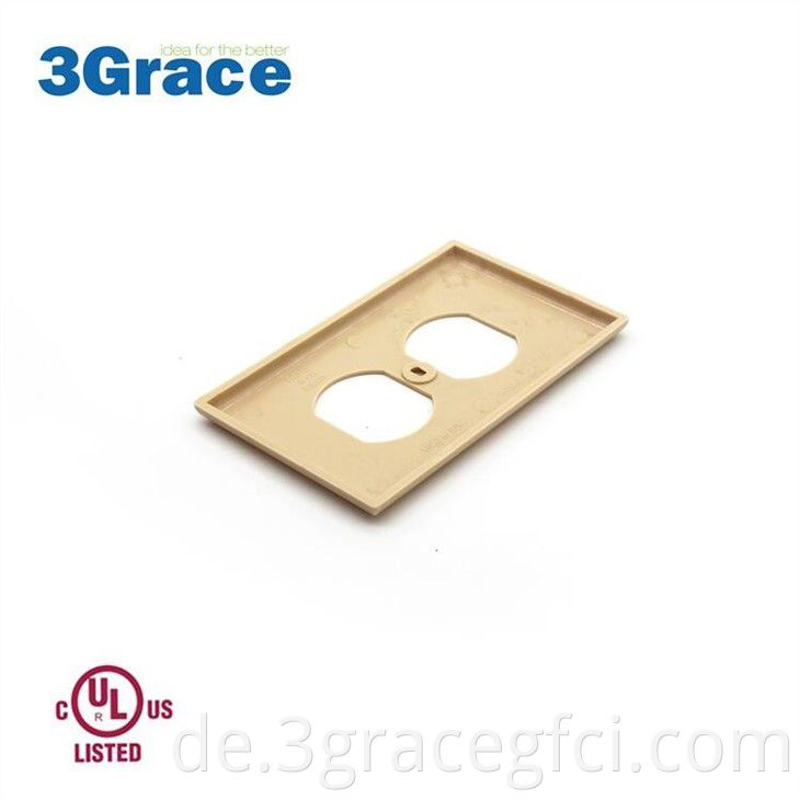 1 Gang Cover Plate For Conventional Receptacle4